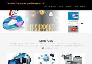 Sunrise Computer Network LLC - Nearest Laptop & Desktop Computer repair Service in Abudhabi  mussafah shabia (All Brand) . Laptop service ( Dell, HP, Acer, Sony vaio, Samsung, Benq, Toshiba, LG , Apple laptops repair) Tab repair Computer desktop Repair, Office Network installation CCTV installation Access Control and PBX and Web designing, center in Abu dhabi. We are capable of executing any kinds of I T enabled works!