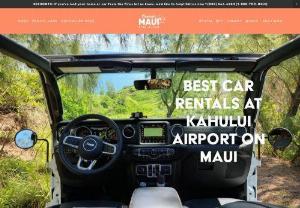 Cruisin Maui Rent-A-Car - At Cruisin' Maui Rent-A-Car,  whether on vacation and need a way to get around the island or you have a work conference and need to shuttle the boss in style,  we have everything you need.