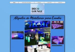 Deco Lounge - Deco Lounge, furniture rental for social events, fairs, stands, weddings, birthdays, fifteen years and graduations.
Rental of LED dance floors, room heaters, Lounge rooms, cocktail tables & chairs, among others ..
