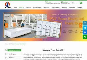 Custom PVC Foam Sheet, Polystyrene Foam Board For Sale - Over the last 15 years, our product such as PVC foam sheet, polystyrene foam sheet and PVC colored foam sheet are widely accepted and recognized by every customer and Aibo has built a good reputation and has become name brand in China' s board industry. 
