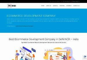 Ecommerce Development Company - F5Digi is a leading ecommerce development company and it has high quality professionals at work to get the desired results in the long run. Contact now to create your online store at affordable price!