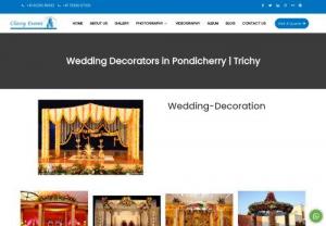 Wedding Planner in Pondicherry - Are you searching for the best wedding planners? For getting the best deals for wedding planners. Book the Popular and Best wedding planner in Pondicherry for a Dream-Marriage. Make your dream day more beautiful with us. 