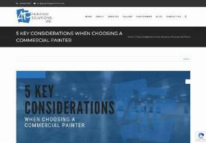 Choosing a Commercial Painter Windsor Ontario | 5 Key Considerations - Choosing a commercial painter in Windsor Ontario can have its hang ups. You want to ensure your business is in the best hands possible and real curb appeal.