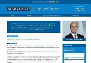 Maryland Injury Lawyer Blog - Legal blog on Maryland personal injury law