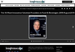  Solution Providers in Food & Beverages 2019 - 