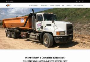 GSS Dumpsters - GSS Dumpsters provides roll off dumpster rentals to contractors, builders, and homeowners in Texas to dispose non-hazardous materials such as roofing material, sheetrock, wallboard, cardboard, paper, fencing, concrete, dirt, bricks, furniture, carpet, plastics, wire, mattresses, lumber, glass, tile, yard waste, cloth and linens, etc.