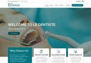 Best Dental Clinic in Manikonda - Looking for the best Dental Clinic in Manikonda? Le Dentiste offers a full range of Dental Service and Treatment in Manikonda, Hyderabad. Make an appointment online or Call us on +91 98808 36533.