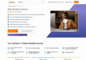 Data Science Course Online Training and Certification - Intellipaat Data Science course online training lets you master data analysis, deploying R statistical computing, Machine Learning algorithms, K-Means Clustering, Nave Bayes, connecting R with Hadoop framework, time-series analysis, business analytics and more. In this Data science online course and certification you will get hands-on experience in Data Science by working on various real-life projects in domains of e-commerce, entertainment, banking, finance, etc. 