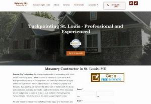 Home - St. Louis Tuckpointing Co. | Masonry and Tuckpointing in St. Louis, MO - A St. Louis Tuckpointing Company