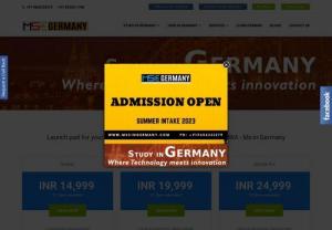 MSc in Germany - We, MSc in Germany Consultancy in Bangalore are here to help you reach your dream of studying your Bachelors / Masters / MSc in Germany / MBA in Germany. Join the Scholar Membership and get started now!