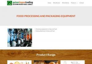 Food Processing and Packaging Equipment - Best Food Trading Company gives food Importer and Food Exporter services. We Provide Food Processing and Packaging Equipment, Dairy Products, Food Additives and many more.