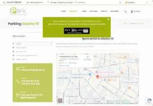 Screenshot of Parking Atocha 70 | iPark