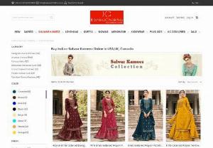 Salwar Kameez Online USA - finest collection of Indian and Pakistani Salwar Kameez Online from KankuChokha