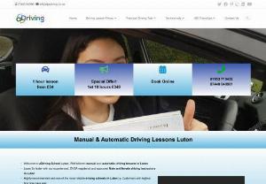 aDriving School Luton - Learn 2x faster driving skills for life with best driving school in Luton. Book manual and automatic driving lessons in Luton with our expert team of male and female driving instructors in Luton. We are highly recommended for intensive driving courses in Luton bedfordshire