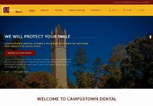 Campustown Dental - Campustown Dental, located in Ames, Iowa is a family dental care center committed to restoring and enhancing the healthy smile of you and your family. Our highly skilled dental team is dedicated to delivering the most comprehensive and affordable dental care accessible in the most comfortable surroundings. 

