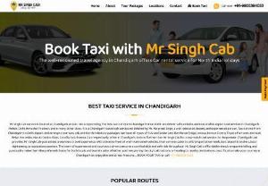 Taxi service in Chandigarh - Get the Best Cab and Taxi service in Chandigarh Mohali. For Airport, One Way Booking taxi service. Feel free to call us at 9803384033