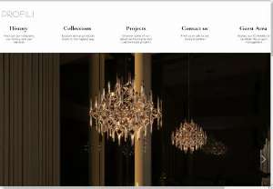 Light Studio Profili - We offer lighting design service, production of custom-made chandeliers, supply of lighting equipment