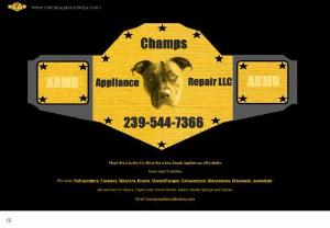 Champs Appliance Repair - We are able to come in and take care of all these issues with our high-tech equipment and our knowledgeable experienced technicians .
appliance repair, dryer vent cleaning, refrigerator repair, microwave repair, washer and dryer repair 