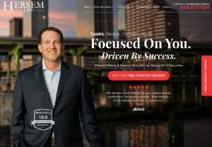 Hersem Law - Hersem Law is a full-service law firm representing diverse clients throughout the Tampa Bay area. Our combination of criminal and civil law experience allows us to understand all of our clients' needs and ensure their objectives are met. We're always working toward the most effective,  immediate resolution while taking precautions to avoid potential problems. Attorney Christopher Hersem is a native Floridian who was born and raised in Clearwater.