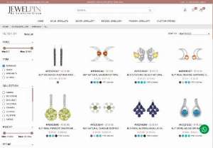Buy wholesale sterling silver earrings from JewelPin - No need to search for sterling silver earrings wholesalers anymore. JewelPin has come up with an exclusive collection of silver earrings, buy in bulk and get a discount.