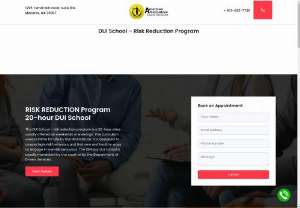 Process to Complete the DUI School - There are two steps involved in starting the process to complete the DUI School. (1st.) The Needs Assessment The fee is $100 (Set by the state of Georgia) (2nd.) the 20-hour course. The fee is $260 (Set by the State of Georgia). Get Online DUI Evaluation and DUI School Information with AACS Atlanta For an expedited appointment, please call 404-594-1770