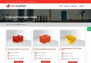 Fruit Vegetable Crates Suppliers,  plastic crates manufacturers in India - Get the best plastic crates for fruit and vegetable. we are the manufacturer and supplier of plastic storage crates, containers and industrial plastic crates manufacturers in India.