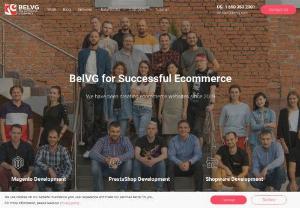 BelVG Ecommerce Development Agency - Redesign for an ecommerce development company. Meet clear,  responsive and functional design.