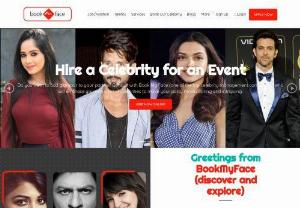 Book Artists Online for your Events, Shows, Occasions | Book My Face - Book a celebrity for any event- we are talking about corporate events, birthday parties, sangeet ceremonies, live concerts, branding events, private parties, conferences, college fests and more. All you have to do is browse through our list of Bollywood Celebrities on our website.