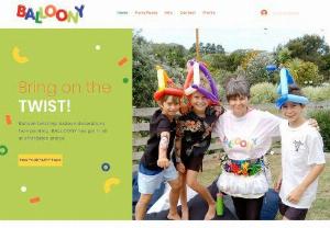 Balloony - Balloony offer a local to Northland  and Auckland service of a professional balloons twisting party and face painting party packs, balloon artist and face painting artist as a combo at affordable price.