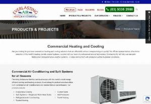 Get the Best Commercial Air Conditioning in Melbourne - At Everlasting Air,  we scale our services to accommodate your budget and provide premium heating and cooling solutions to both our residential and commercial customers and the building and trades sectors. Explore market leading brands while viewing our extensive range of climate control solutions. Ask our team about carbon monoxide testing. Regulate the optimal temperature of your home or workplace with the heating and cooling specialists,  Everlasting Air.