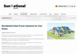 Residential Solar Power Tarneit - Sunsational Solar has a team of experts that will assist you in residential solar panel and power installation service at Truganina, Point Cook, andTarneit.		