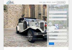 Love Wedding Car Hire'Beauford hire - We provide luxury chauffeur-driven vintage wedding car for hire. To book our Beauford hire services in London call 07538548345 your Beauford hire.