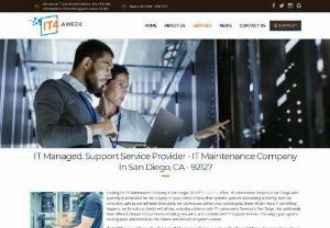 Computer, Laptop Hardware Upgrades Services in San Diego California - It4AWEEK is one of the leading Quarterly IT Maintenance Service provider in San Diego California. for more information in IT Maintenance Service call us @ 858-324-2820			
