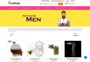 Gifts for Men - Buy Gifts for Men and get special online gift ideas for men, boys and guys. Send gifts to India and shop online gifts for him, husband, father, brother and for your boyfriends any other types of gifts Online are available in Shoppitara.
