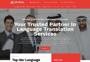 Legal Translation Services In UAE - MikDoss Translation Services is a leading multilingual translation Services Provider, that offers human Translation in more than 130 languages such as English to Arabic, Arabic to English, English to French, French to Arabic, English to Russian, Russian to English, Russian to Arabic, Arabic to Russian etc
