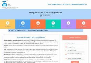 Manipal Institute of Technology Review | MIT Reviews  - Manipal Institute Of Technology Review Is Quiet Good For Discipline, Placement And Infrastructure As Rated By Its Past Alumni Students.MIT Reviews, Placements, Admission Help Line -9743277777
