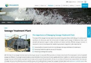 Waste Water Treatment Plant Manufacturers In Pune | Prakrriti - Prakrriti have end to end solutions for designing to execution commissioning of Wastewater Treatment Plant, Sewage Treatment Plants STP Effluent Treatment Plant ETP