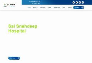 Sai Snehdeep Hospital Navi Mumbai, SSD Hospital, Super Speciality hospital in Navi Mumbai, Mumbai, KiparKharane For Appointment Call:- 022-2754-4051 - Sai Snehdeep Hospital is Koparkhairane's first multi specialty hospital and one of the best multispeciality hospital in Navi Mumbai. It is spacious, fully air-conditioned, state-of-the-art 80 bedded hospital with 12 bedded fully-equipped ICCU and 6 bedded NICU. It has all other ultra-modern facilities & advanced clinical & diagnostic equipment managed by highly qualified clinical, para-clinical and non-clinical staff.

It is the 2nd such endeavour of this group, Lakshdeep Hospital (Estd.1989), V