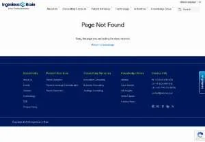 Screenshot of Intellectual Property Research Services