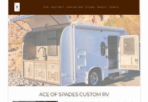 Ace of Spades Custom RV and Repair - Ace of Spades Custom RV and Repair specializes in renovating travel trailers and motorhomes. The owner has been a Certified RV technician for over 20 years. We do all types of RV repairs in Las Vegas including air conditioning,  plumbing,  electrical,  propane,  awnings and all appliances. || Address: 7145 S Buffalo Dr,  Unit 120,  Las Vegas,  NV 89113,  USA || Phone: 702-743-0347