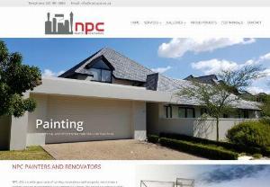 NPC Cape Painters & Waterproofing Contractors in Cape Town, South Africa - NPC Cape - Painters|Renovators|Roofing|Waterproofers -
Telephone: +27 21 981 0864 - 
NPC Cape offers a wide spectrum of turnkey renovations and property maintenance related services to residential & commercial clients. Our in-depth experience enables to provide our clients with superior quality painting, waterproofing, roofing and renovations, along with highest level of professionalism and superior quality workmanship, thus ensuring complete customer satisfaction.