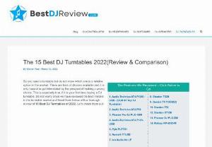 Top 15 Best DJ Turntables in 2019 - The top Best DJ Turntable review you want to get but do not know which one is a reliable option in the market. There are tons of choices available and it is only natural to get intimidated by the prospect of making a wrong choice. This is especially true, if it is your first time buying a DJ turntable.