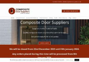 Composite Door Suppliers - Suppliers of high quality composite doors to the trade and public at discount prices