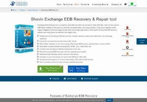 Exchange EDB Recovery Tool - To repair corrupted or damaged EDB file, you can try Bitdataconversion Exchange EDB Recovery software. The software can easily solve EDB corruption issues and convert recover EDB files into Outlook PST file without any size limitation. The software also allows you to convert Offline EDB mailboxes into Office 365 and Live Exchange. 
