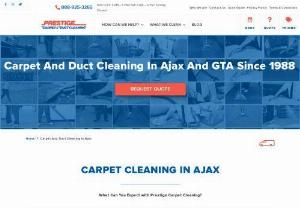 Furniture Cleaning Ajax - Carpet Cleaning Ajax - Professional, affordable residential carpet cleaning and commercial carpet cleaning in Ajax. Discover the many benefits of our cleaning services for your business today. Visit here - Prestige Carpet Cleaning 

