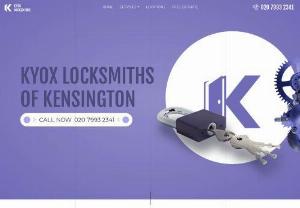 Kyox Locksmiths of Kensington - Kyox Locksmiths of Kensington -Our 24-hour locksmith service around Kensington Center,  Kensington,  W8 and the surrounding neighbourhoods. Call 020 7993 2341 for our locksmiths services which are granted in all West London districts such as Hammersmith & Fulham,  Kensington & Chelsea,  Hounslow or Hillingdon. Contact us for locksmith services,  such as car locksmith,  home security locksmith and business locksmith-related issues.