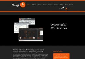 DraftE Online CAD Training, Technical Drawing Course - DraftE Online CAD Technical Drawing Course.

Easy to follow training material view through our website. Watch, listen and draw your way through the courses. 

Draft IT is a professional CAD software package used in the course. Purchase your copy though us.  