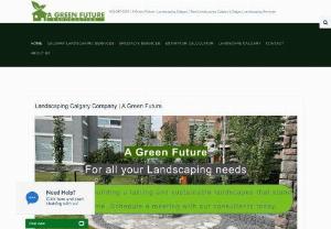 A Green Future - A Green Future for landscaping LTD provides year round service in the area of a professional design &landscaping construction, maintenance, snow removal, pesticide and fertilizing A Green Future was incorporated in 2007, and the owner has over 30 years of experience in construction and renovations. The combined teamwork of a green future staff is the backbone of the company success Our services cover Calgary residential and working to expand our service to commercial properties.