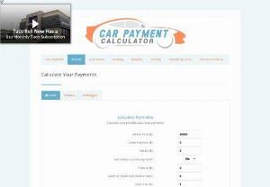 Car Calculator - Estimate the monthly cost of purchasing a vehicle using financing.