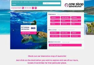 One Stop Adventures - One Stop Adventures is Australia\'s leading one stop online adventure travel shop which gives the traveller the opportunity to choose their own adventure from a great range of quality packages, tours, activities and transport options. We source the best local operators and care about making sure you have the best time possible while visiting these amazing destinations! 